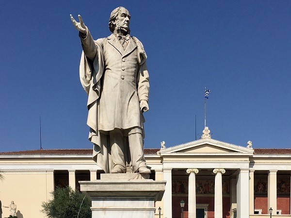 Τα αγάλματα της Αθήνας: Γλάδστον