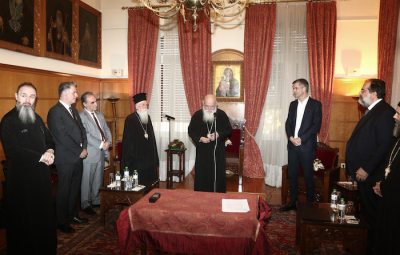 Παραχωρήθηκε στο Οικουμενικό Πατριαρχείο ο ναός του Αγ. Νικολάου στο Πτωχοκομείο, η τελετή στην Αρχιεπισκοπή Αθηνών