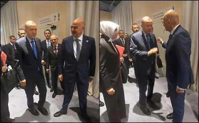 Τετ α τετ Δένδια - Ερντογάν στη Σύνοδο Κορυφής του ΝΑΤΟ