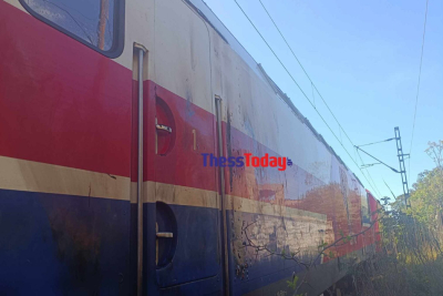 Φθορές σε τρένο από φωτιά – Μηχανοδηγός: «Σωθήκαμε την τελευταία στιγμή»