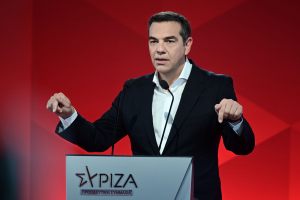 Παρών ο Τσίπρας στα αποκαλυπτήρια του ευρωψηφοδελτίου του ΣΥΡΙΖΑ
